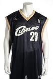 adidas Cleveland Cavaliers #23 LeBron James Navy Blue Replica Basketball Jersey