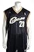 Adidas Navy, Red and Gold LeBron James Cleveland Cavaliers Jersey