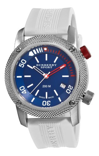 Burberry Mens BU7722 Sport Diving Blue Sport Dial Watch Burberry Mens BU7722 Sport Diving Blue Sport Dial Watch