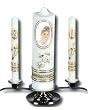 Quinceanera Candle Set - Metal Base