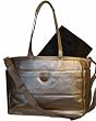 Coach Signature Stitch Metallic Multifunction Tote Handbag 18878 Antique Gold