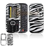 Black and White Zebra Animal Skin Design Snap On Cover Hard Case Cell Phone Protector for LG Rumor 2 LX265 51LVZSkrt8L. SL160 Black and White Zebra Animal Skin Design Snap On Cover Hard Case Cell Phone Protector for LG Rumor 2 LX265