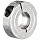 Climax Metal 1C-056-A One-Piece Clamping Collar, Aluminum, 9/16" Bore, 1-5/16" OD, 7/16" Width