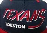 NEW Houston Texans NFL Two Tone Vintage Snapback Flatbill Cap / Hat