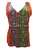 Boho Hippie Tunic Embroidered Cotton Kurta Tops Boho Sequine Chic S