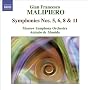 Malipiero, G.F.: Symphonies, Vol. 3 (Almeida) - Nos. 5, 6, 8, 11