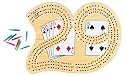 Fat Cat "29" Cribbage Board