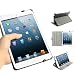 Acase Folio iPad Mini Case / Cover (Apple iPad Mini 7.9 inch Tablet) with Built-in Stand - Support Smart Cover Function for Mini iPad (Black)