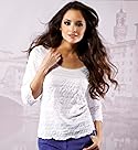  Per Una Textured Bubble Stretch Jersey Top