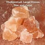 The Spice Lab's 1 Kilo - Himalayan Organic Natural Unprocessed ( Salt Stones ) by The Spice Lab Best Buy