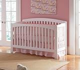 White Richmond Crib (White) (40.25"H x 28.5"W x 55.625"D)