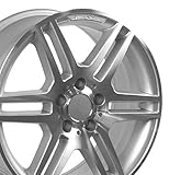 ReviewsWheel1x - AMG Style Replica Wheel with Machined Face Fits Mercedes Benz - Silver 17x7.5 Wheel1x - AMG Style Replica Wheel with Machined Face Fits Mercedes Benz - Silver 17x7.5