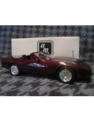 #6689 AMT/ Ertl 40th Anniversary 1993 Chevrolet Corvette Convertible,Ruby Red 1/25 Scale Plastic Promo Model Car, Fully Assembled