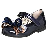 Roberto Cavalli Toddler CA472 Mary Jane,Blue,25 EU (US Toddler 9-9.5 M)