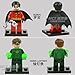 9pcs DC Universe Super Heroes Wolverine X-MEN Loki Robin Green Lantern The Flash Building Minifigures Block Compatible With Lego