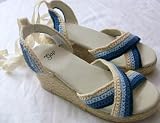 Girl Size 13, Blue, Wedge Heal Summer Sandles, Very Stylish