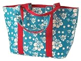 Reversible Printed Terry-Lined Tote