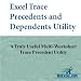 Mr. Excel - Excel Trace Precedents & Dependents
