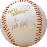 Pedro Martinez Autographed World Series Baseball