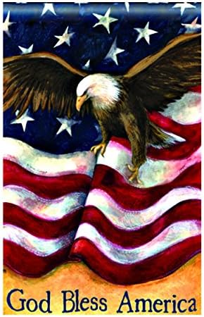 American Pride Garden Flag decorative flags initial flags party flags 12.5 x 18 Inch banner home flags Print flags