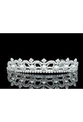 Bridal Rhinestone Crystal Pearl Prom Wedding Tiara Crown T222