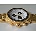 Eric Edelhausen "Apex" Men's Gold Plated Dress Chronograph with Day and Date image 2