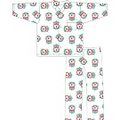 Boys Liverpool Football Club Flannel Winter Long Sleeve Button & Trouser Nightwear Pyjama Set