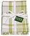 Now Designs Jumbo Pure Kitchen Towel Set of 3, Cactus Green
