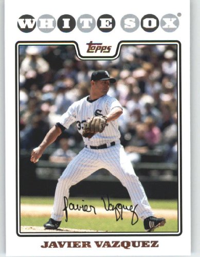 2008 Topps #486 Javier Vazquez - Chicago White Sox (Baseball Cards)