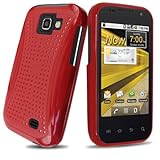 Red Xmatrix Slim Back Case Cover for Samsung Transform M920