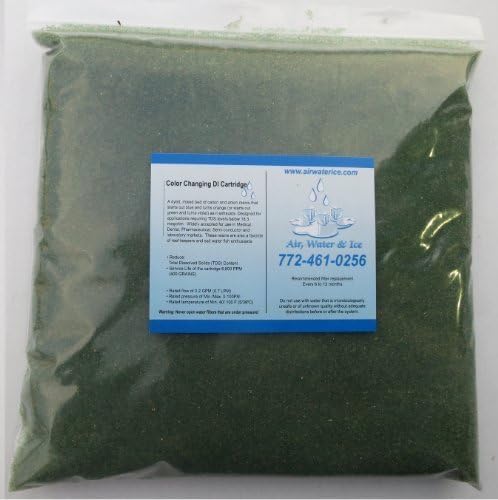 Deionization Resin Mixed Bed Color Changing 5 Lb Bag by Resintech