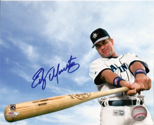 MLB Seattle Mariners Edgar Martinez Autographed Photo