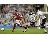 Photographic Prints of Theo Walcott (Arsenal) Luka Modric (Tottenham). Tottenham Hotspur 3 3 Arsenal from Arsenal FC Prints