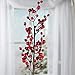 Factory Direct Craft 30 inch Holiday Red and Burgundy Artificial Berry Embellishing Sprays for Holiday and Home Decor- 2 Sprays total