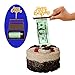 The Money Cake - Cake Money Pull Out Kit includes special box, 1 plastic roll (50 connected pockets), Happy Birthday Topper