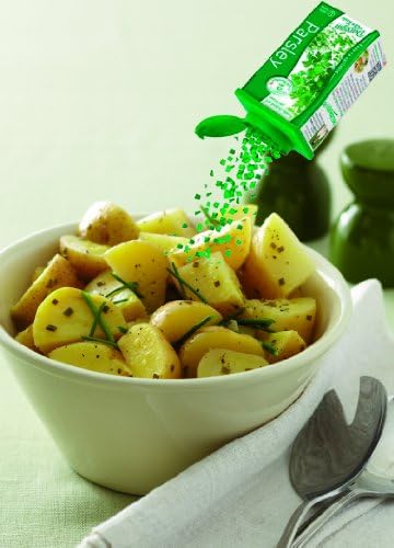 Daregal Fresh Frozen Chopped Herbs for Potato/Rice: Parsley/Garlic, Dill, Chives 1.76 oz.; Onion 2.65 oz. - 4 packages
