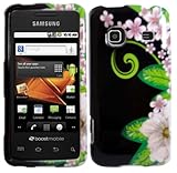 Hard Green Leaf N Flowers Case Cover Faceplate Protector for Samsung Galaxy ....