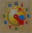 Wooden Clock Puzzle