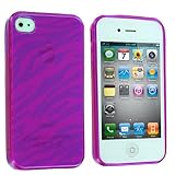 Best buy Purple Zebra Skin Candy Skin Cover For APPLE iPhone 4S/4/4G