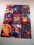 Lot 5 Uncut Sheet Marvel Masterpieces Trading Cards Promo One-sheet