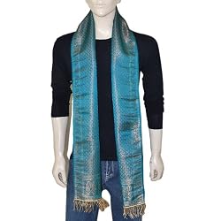 Neck Scarf Men Accessory Silk Muffler Size 10x78 inches