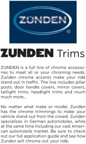 ZUNDEN 2006 2007 Lexus GS350 Chrome Headlight Trim - Inner Pieces