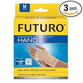Futuro Energizing Support Glove (Pack of 3)