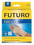 Futuro Energizing Support Glove, Medium (7.5 to 8.5 Inches) (Pack of 3)