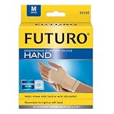 Futuro Energizing Support Glove, Medium (7.5 to 8.5 Inches) (Pack of 3)