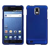 Titanium Solid Dark Blue Hard Protector Case Cover For Samsung Infuse 4G