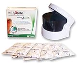 Nitradine Ortho Junior Tablets & Sonic Cleaner - 20 Tablets for Cleaning & Disinfecting 10 weeks supply (With 2 AA Batteries)