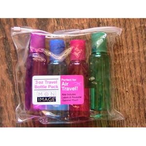 Mon Image Travel Bottle Pack, 3 oz