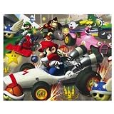 Visual Echo 3D Effect Nintendo Mario Kart 100pc Lenticular Puzzle