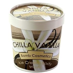 Bomb Cosmetics Chilla Vanilla Ice Cream Body Wash